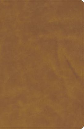 Picture of KJV Single-Column Wide-Margin Bible, Holman Handcrafted Collection, Marbled Chestnut Premium Calfskin