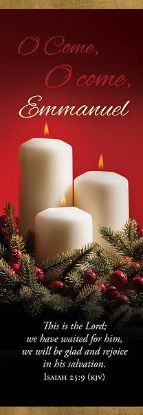 Picture of Banner O come, O come, Emmanuel Christmas 2 x 6 Vinyl
