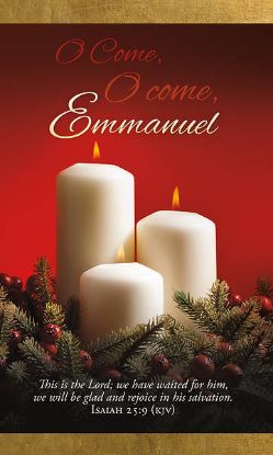 Picture of Banner O come, O come, Emmanuel Christmas 3 x 5 Fabric