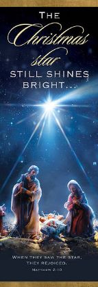 Picture of Banner The Christmas Star 2 x 6 Vinyl