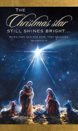 Picture of Banner The Christmas Star 3 x 5 Vinyl