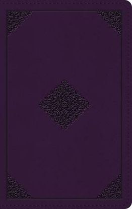 Picture of ESV Giant Print Personal Size Bible, Red Letter (Trutone, Lavender, Ornament Design)