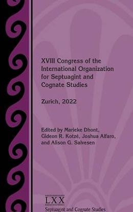 Picture of XVIII Congress of the International Organization for Septuagint and Cognate Studies