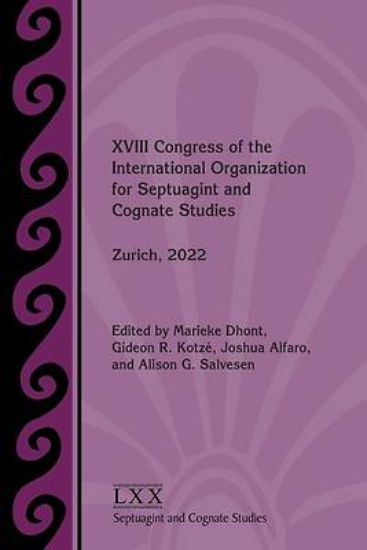 Picture of XVIII Congress of the International Organization for Septuagint and Cognate Studies