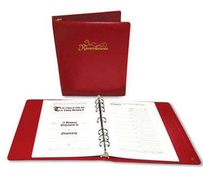 Picture of In Remembrance Register (7 Ring Binder)