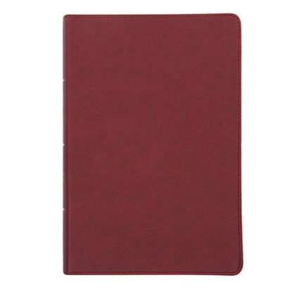 Picture of NASB Giant Print Reference Bible, Burgundy Leathertouch