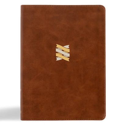 Picture of CSB Connecting Scripture New Testament, Brown Leathertouch
