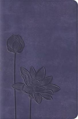 Picture of ESV Compact Bible (Trutone, Lavender, Bloom Design)