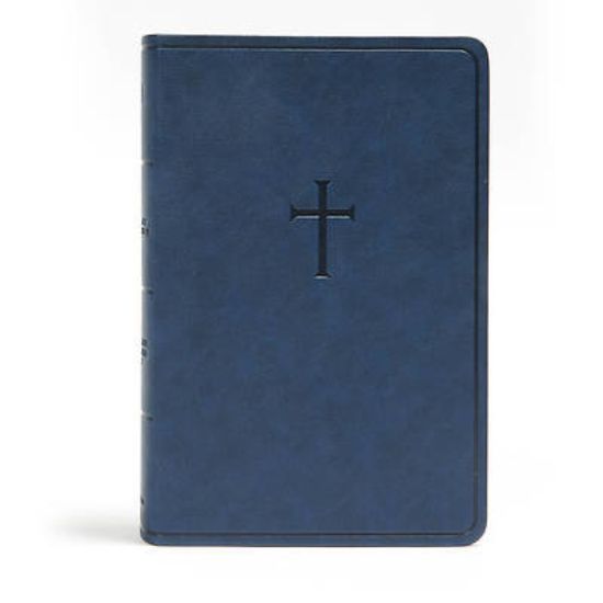 Picture of CSB Everyday Study Bible, Navy Cross Leathertouch