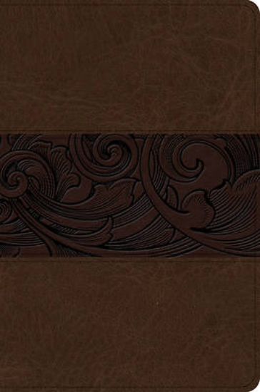 Picture of KJV Study Bible, Personal Size Edition, Mahogany Leathertouch