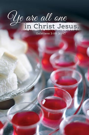 Picture of Ye Are All in Christ Jesus Communion Bulletin