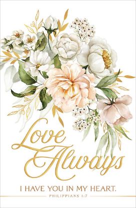 Picture of Love Always Fall Wedding Bulletin Regular