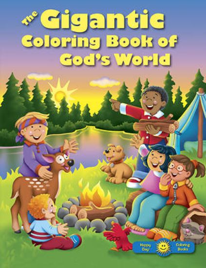 Picture of The Gigantic Coloring Book of God's World