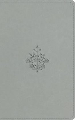 Picture of ESV Large Print Value Thinline Bible (Trutone, River Stone, Branch Design)