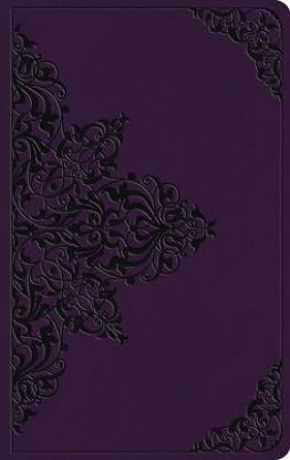 Picture of ESV Large Print Value Thinline Bible (Trutone, Lavender, Filigree Design)