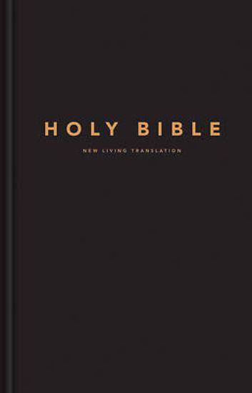 Picture of NLT Large Print Pew Bible (Hardcover, Black)