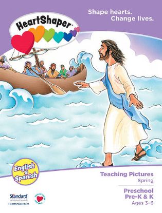 Picture of HeartShaper Preschool-PreK-K Teaching Pictures Spring