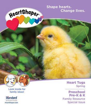 Picture of Heartshaper Preschool-PreK-K Heart Tugs Take Home Papers PK5 Spring