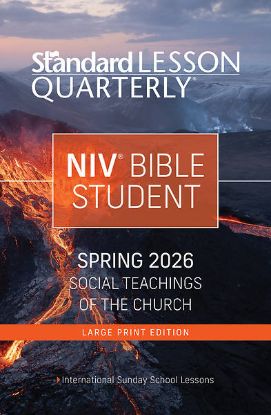 Picture of Standard Lesson Quarterly NIV Adult Student Book Large Print Spring