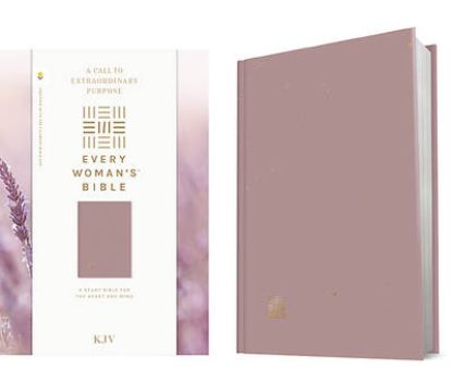 Picture of KJV Every Woman's Bible, Filament Enabled (Hardcover, Plum, Red Letter)