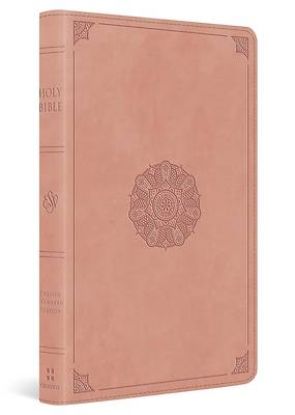 Picture of ESV Thinline Bible, Indexed (Trutone, Blush Rose, Emblem Design)