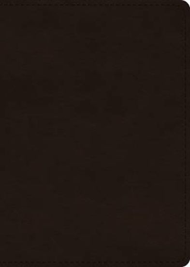 Picture of ESV Large Print Value Personal Size Bible, Red Letter (Trutone, Deep Brown)