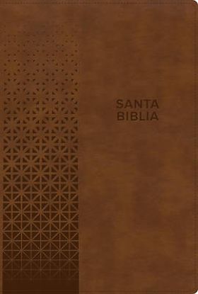 Picture of Rvr 1960 Biblia Letra Grande, Tamaño Manual, Edición Especial, Marrón Rústico, Símil Piel