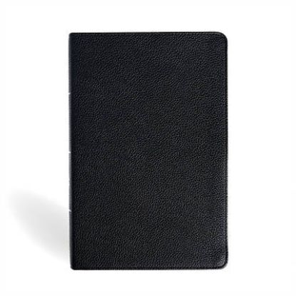 Picture of NASB Personal Size Giant Print Bible, Black Genuine Leather, Indexed
