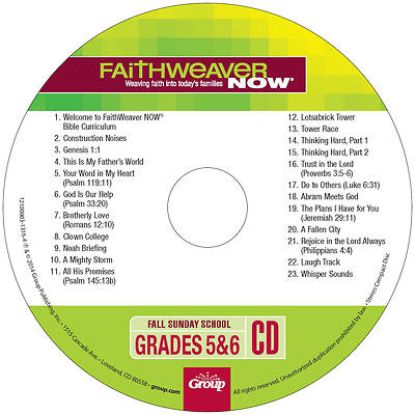 Picture of FaithWeaver NOW Grades 5-6 CD Fall 2026