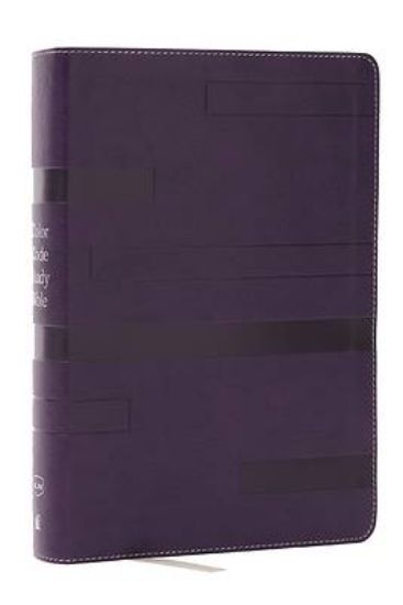Picture of Color Code Study Bible, Revealing God's Truth Color by Color (Kjv, Purple Leathersoft, Red Letter)