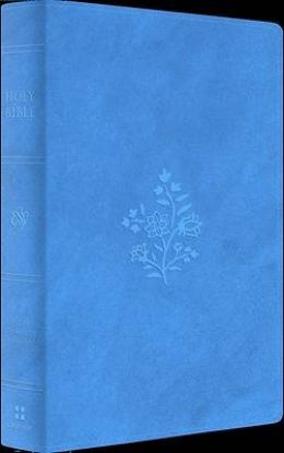 Picture of ESV Giant Print Personal Size Bible (Trutone, Nubuck Caramel, Wildflower Design)