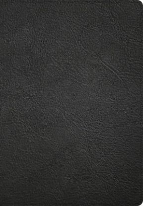 Picture of CSB Super Giant Print Reference Bible, Optimal Type, Digital Study Edition, Black Genuine Leather