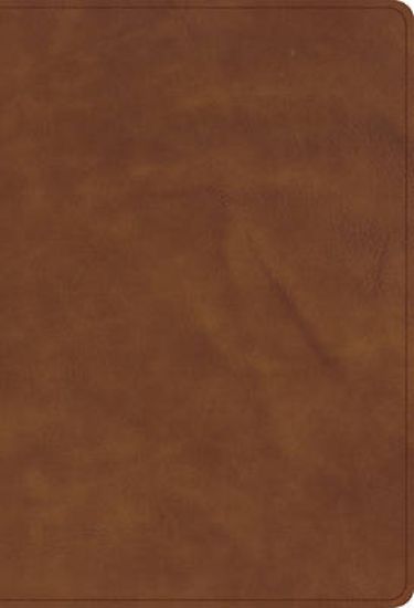 Picture of CSB Personal Size Bible, Holman Handcrafted Collection, Zipper Closure, Marbled Tan Premium Calfskin