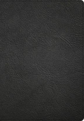 Picture of CSB Super Giant Print Reference Bible, Optimal Type, Digital Study Edition, Black Genuine Leather, Indexed