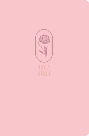 Picture of KJV Large Print Personal Size Reference Bible, Pink Leathertouch, Indexed