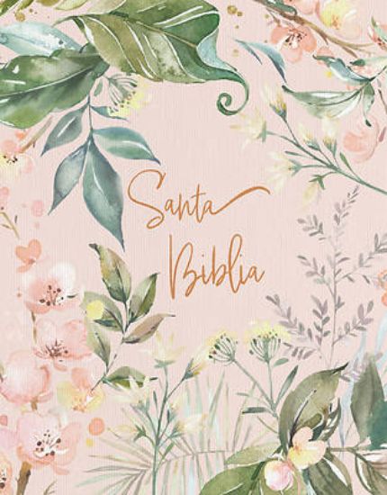 Picture of Rvr 1960 Biblia de Apuntes Aviva Nuestros Corazones, Floral, Tela Sobre Tapa Dura