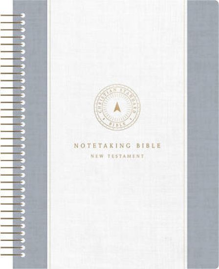 Picture of CSB Spiral-Bound Notetaking Bible, Optimal Type, New Testament