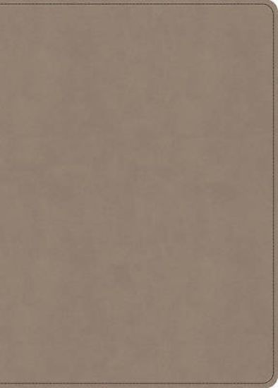 Picture of KJV Single-Column Wide-Margin Bible, Sand Leathertouch