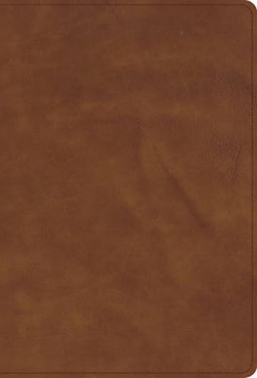 Picture of CSB Thinline Bible, Optimal Type, Holman Handcrafted Collection, Marbled Chestnut Premium Calfskin