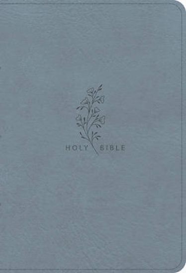 Picture of CSB Giant Print Reference Bible, Optimal Type, Digital Study Edition, Weathered Blue Leathertouch, Indexed