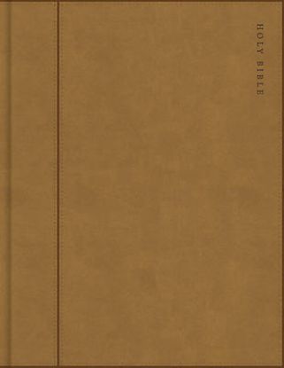 Picture of KJV Notetaking Bible, Camel Suedesoft Leathertouch
