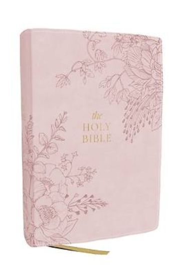 Picture of KJV Compact Large Print Bible, Pink Leathersoft, Red Letter, Comfort Print