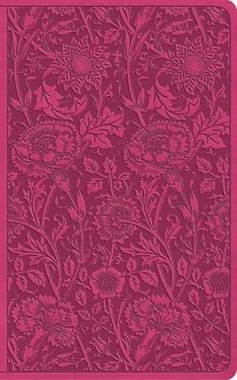 Picture of ESV Vest Pocket New Testament with Psalms and Proverbs, Red Letter (Trutone, Berry, Floral Design)