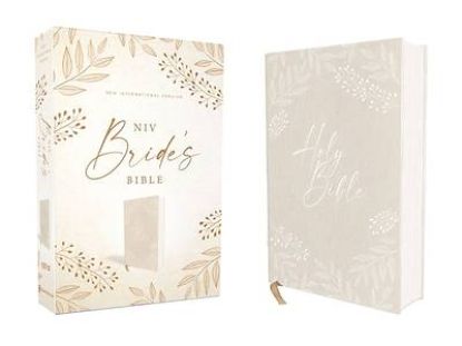 Picture of Niv, Bride's Bible, Cloth Over Board, Cream, Red Letter, Comfort Print