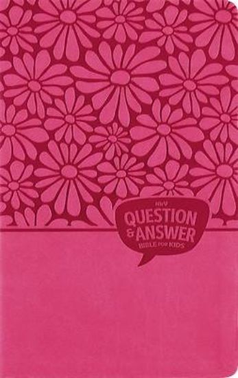 Picture of Nirv, Question and Answer Bible for Kids, Leathersoft, Pink, Comfort Print