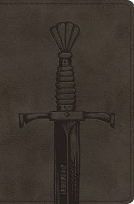 Picture of ESV Compact Bible (Trutone, Silver, Sword Design)