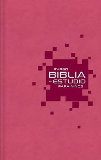 Picture of Rvr60 Biblia de Estudio Para Niños, Leathersoft, Rosado