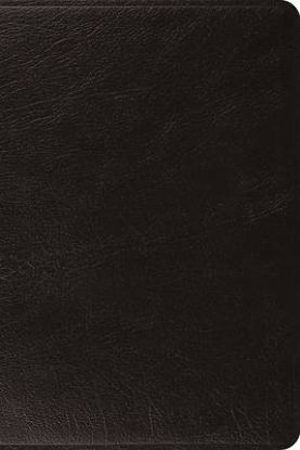 Picture of ESV Personal Size Reference Bible (Genuine Leather, Black)