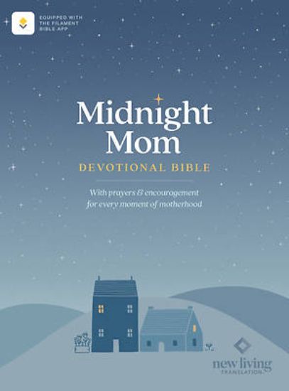Picture of NLT Midnight Mom Devotional Bible (Softcover, Red Letter, Filament Enabled)