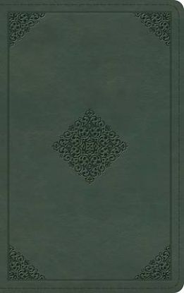 Picture of ESV Thinline Bible, Red Letter (Trutone, Quiet Forest, Ornament Design)